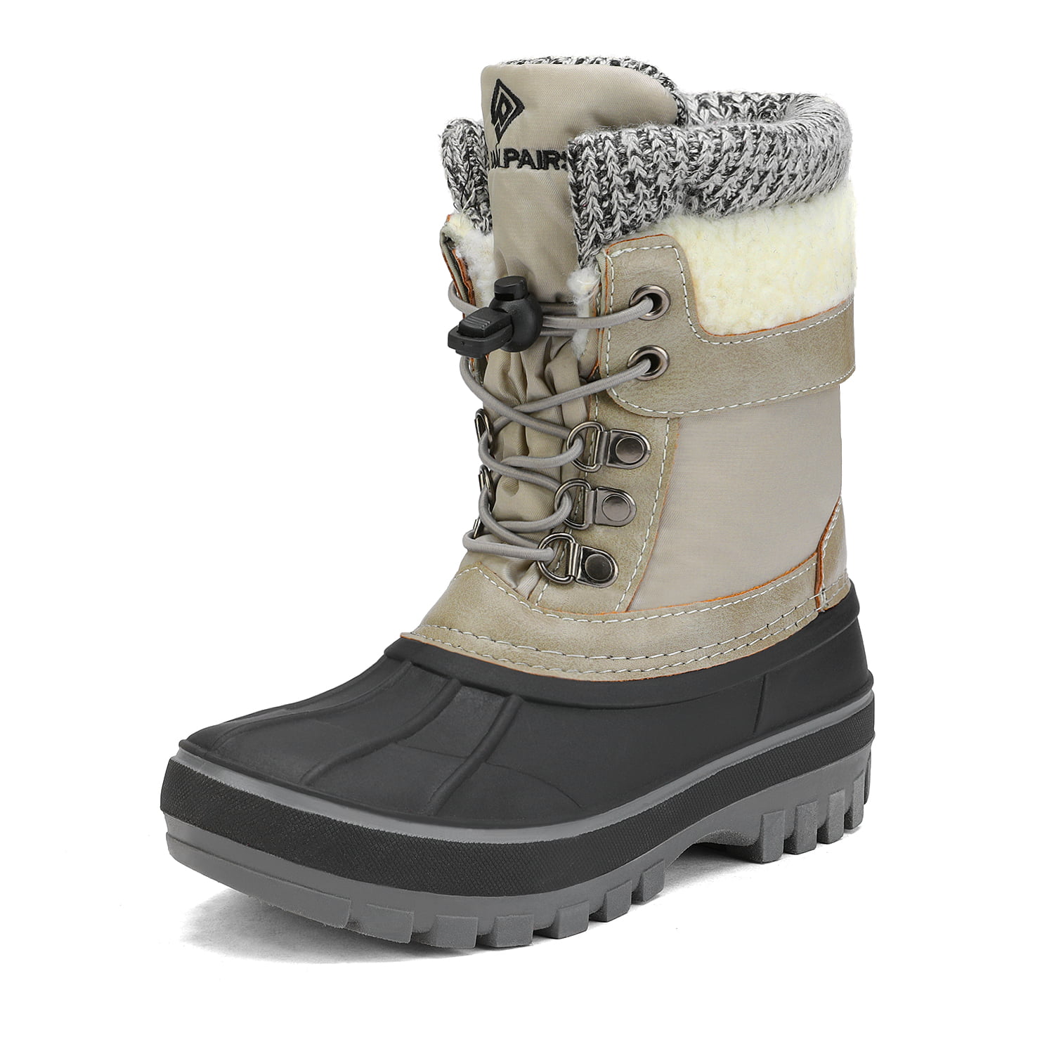 kids snow boots size 9