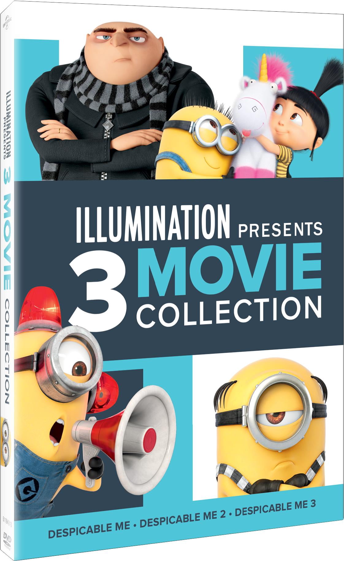 Illumination Presents: 3-Movie Collection (Despicable Me / Despicable Me 2 / Despicable Me 3) (DVD)