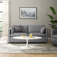 thumbnail image 4 of Simple Relax Sofa, Light Gray Fabric, 4 of 5