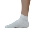 thumbnail image 2 of Cottmark Men’s Ankle Socks, Cushioned Comfort Fit, White, 12-Pack, Size 10-13, 2 of 5