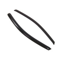 TuningPros Outside Mount Window Visor Deflector Smoke Tinted 2 Pcs Set For 2000-2005 Toyota Echo Coupe