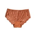 thumbnail image 2 of AHTJRT Underwear Panties for Women Plus Size Lace Bikini Underwear High Waist Stretch Soft Breathable Comfortable Daily Wear Briefs, 2 of 6