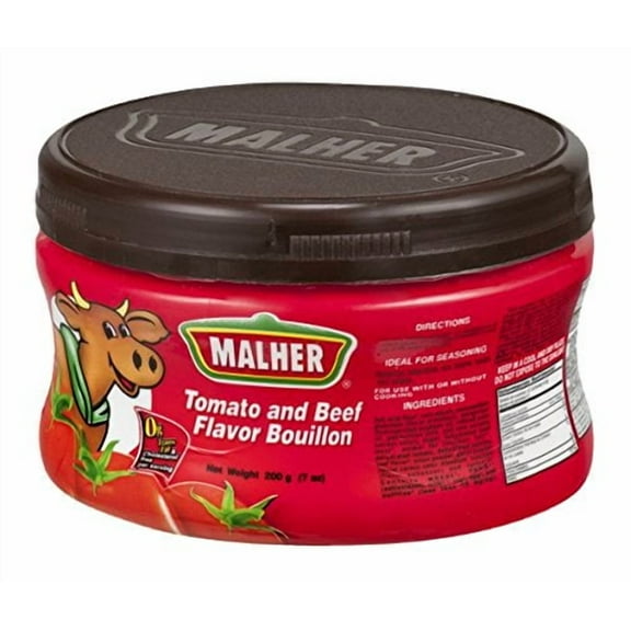 Malher Tomato and Beef Flavor Bouillon 7 oz