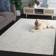 thumbnail image 3 of SAFAVIEH Ebony Eliza Abstract Area Rug, Grey/Ivory, 3' x 5', 3 of 11