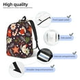 thumbnail image 4 of Yiaed Winter Holiday Christmas Print Backpack, Premium Laptop Backpack, Travel Backpack for Women, Lightweight Backpacks, Comfortable Back Pack-Small, 4 of 5