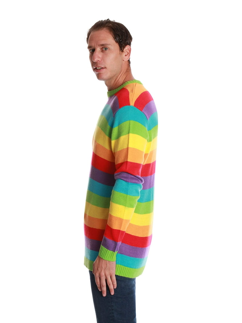 Vintage Coogi Authentic Sweater Made in Australia Multi-Colored Sz Medium