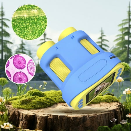 Clearance Czzoypi Telescope for Adults High Powered (Blue) Telescope Children s Telescope HD High Magnification Scientific Experiment Binoculars Digital Telescope Can Be Photographed Can