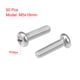 thumbnail image 2 of Tornillos de Máquina Pan Phillips de 5x18mm Unique Bargains, 50 Pcs, 2 of 3