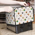 thumbnail image 7 of Lsque Funny Chicken Print 2 Slice Toaster Cover , Kitchen Appliance Dustproof Protector , Toaster Protector Dustproof Kitchen Appliance Cover, 7 of 7