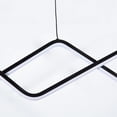 thumbnail image 4 of Lámpara colgante LED, 3000K, negro mate, acero, 25W, 4 of 5