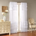 thumbnail image 2 of Anna Window Curtain White 63" Panel, 2 of 3