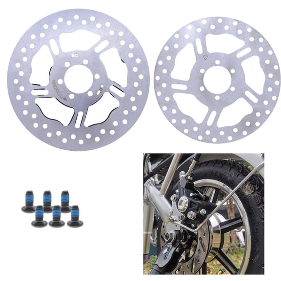 Disc Brake Rotor 160Mm 170Mm 6 Hole for Ebike Scooter E-Bike 3Mm Thickened