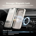 thumbnail image 3 of KOMI Magnetic for iPhone 16 Case, Compatible with MagSafe, [Full Camera Protection][2 Screen Protectors] Silicone Shockproof Protective Phone Case for iPhone 16 6.1", Stone, 3 of 9