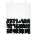 thumbnail image 1 of MasteelfCA 145pcs Hexagon Bolt Nut Caps Durable Bolt Protectors Useful Screw Protective Caps (Black), 1 of 7