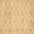 thumbnail image 1 of Ahgly Company Indoor Square Abstract Brown Contemporary Area Rugs, 6' Square, 1 of 4