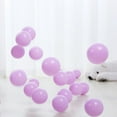 thumbnail image 5 of PlayMaty Ball Pit Balls - 2.75inches Plastic Phthalate & BPA Free Balls Crush Proof Stress Balls Swim Pit Fun Toy with Storage Bag for Baby Playhouse Birthday Party DecorationPack of 50(Light Purple), 5 of 9