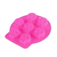 thumbnail image 4 of Silicone Ice Cube Tray Skull Mold For Halloween Parties Creative Chocolate Candy Making 16.6 X 15.3 X 1.86Cm 1Set, 4 of 4