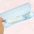 thumbnail image 7 of Vocoste Plastic Lightweight Toothbrush Travel Case Traveling for Travel Business 2.17"x1.38"x8.07" Blue, 7 of 7