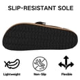 thumbnail image 4 of BERANMEY Casual Women's Mules & Clogs Slip-On Memory Foam Cloud Mules for Womens Mens with Non-Slip Sole Indoor/Outdoor Comfort Supportive Cork Sole Mules for Women 2025, 4 of 8
