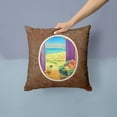 thumbnail image 2 of Carolines Treasures 7183PW1414 Pug Fabric Decorative Pillow  14Hx14W multicolor, 2 of 4