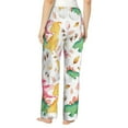 thumbnail image 3 of Bingfone Pajamas For Women,Cute Baby Dinosaurs Pajama Pants With Pockets-Medium, 3 of 9