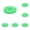 Green, variant on Adjustable Windproof Travel Clothesline With Integrated Hooks, 0.6In X 16.4Ft Durable Laundry Drying Rope, Tension Controllable Portable Hanging Cord, Compact Line for Indoor Laundry, Camping,Green