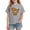 Gray, variant on Yeaiivve Funny T Shirts for Girls Heart Shaped Dog Printed Short Sleeve Tshirt Cotton Casual Round Neck Tops Summer Trendy Going Out T-Shirts Blue 150