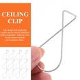 thumbnail image 2 of MasteelfCA 200pcs Hook Clamp Ceiling Tile Hook Home Pole Clamp Ceiling Hook Clamps, 2 of 8