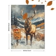 thumbnail image 3 of Majestic Elk Canvas Art Print/Wall Decor， Suitable for Living Room， Bedroom， Office， Cabin， and Hunting Lodge Decor., 3 of 8