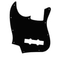 thumbnail image 2 of licencia de Rasguño Pickguard shamjiam 1 Capa Orificios Accesorio de Repuesto Bajo Golpeador 1 capa 10 orificios para bajo Jazz J negro, 2 of 6