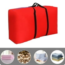Large Clothing Storage Bags 100L, Clothes Storage Bag Foldable, With Zippers, Christmas Tree Storage, Reinforced Handles, Sturdy Zipper, Space Saving, 600D Cloth, Durable, Versatile