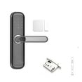 thumbnail image 1 of Door Lock, Biometric Fingerprint Digital Keypad Keyless Entry Code Smart Door Lock w/ Handle ,Easy to Install, 1 of 7