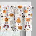 thumbnail image 3 of Ambesonne Ghost Window Valance, Halloween Party Cartoon Style, 54" X 18", Multicolor, 3 of 5