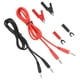 thumbnail image 2 of 6 en 1 Banana a Banana Plug 6mm Placa de inserción Pinza de cocodrilo Juego de cables de prueba Accesorios P1041B, 2 of 9
