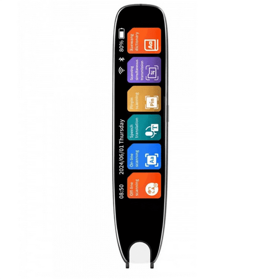 S65 Translation Pen Real Time Text Scanning Point Reading Learning Smart Voice Translator Device Recording Pen