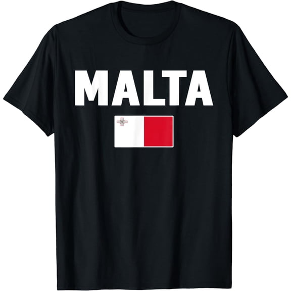 Malta Tee Flag souvenir Gift Maltese T-Shirt