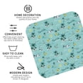 thumbnail image 3 of Naloa Hawaiian Style Coasters for Set of 4 - PU Leather Coasters, Coasters for Table Cup Tea Coffee Beer, Decorative for Kitchen Homedecor (Round), 3 of 6