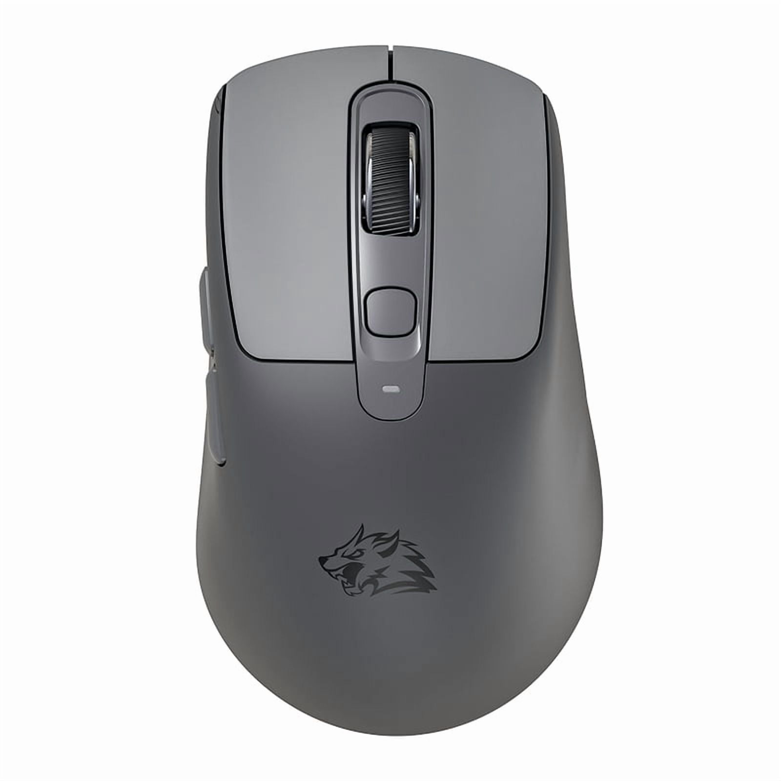 Bluetooth-Compatible Mouse BT 5.0/4.0 & 2.4Ghz 1200-4000 DPI Portable PC Mouse with USB Receiver for  PC Laptop Notebook Desktop