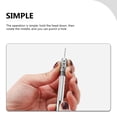 thumbnail image 2 of 3Pcs Manual Hand Drill for DIY Wood Plastic Projects with Alloy Steel Material Silver Color, 2 of 6