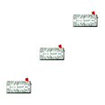thumbnail image 2 of VONKY Add Of Color And Style To Outdoor Space Printed Spring Mailbox Cover Abstract Style Colorful Mailbox Cover Cloth YTYH2309034 3Set, 2 of 6