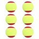 thumbnail image 1 of 6 pelotas de tenis de entrenamiento de 6,35 cm de diámetro, elásticas y profesionales. Rojo, 1 of 9