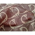 thumbnail image 5 of oneOone Silk Tabby Dusty Rose Fabric Abstract Bird Sewing Material Print Fabric By The Yard 42 Inch Wide-B8, 5 of 6