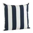 thumbnail image 4 of Saro Lifestyle 1902.R17S 17 in. Stripe Indoor & Outdoor Poly Filled Throw Pillow, Red, 4 of 5