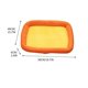 thumbnail image 3 of RKSTN Cat Bed Small and Medium-Sized Dog Four Seasons Mat 50*40*6cm Orange, 3 of 6
