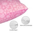 thumbnail image 3 of Balery Breast Cancer Pink Ribbons Awareness Funda de Cojín Estampada, Regalos para Mujeres, Regalos de Amor para Ella, Regalos para Novia o Esposa, Funda de Almohada-20"x30", 3 of 6
