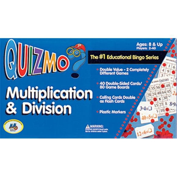 Learning Advantage Ctu8243 Quizmo Multiplication & Division
