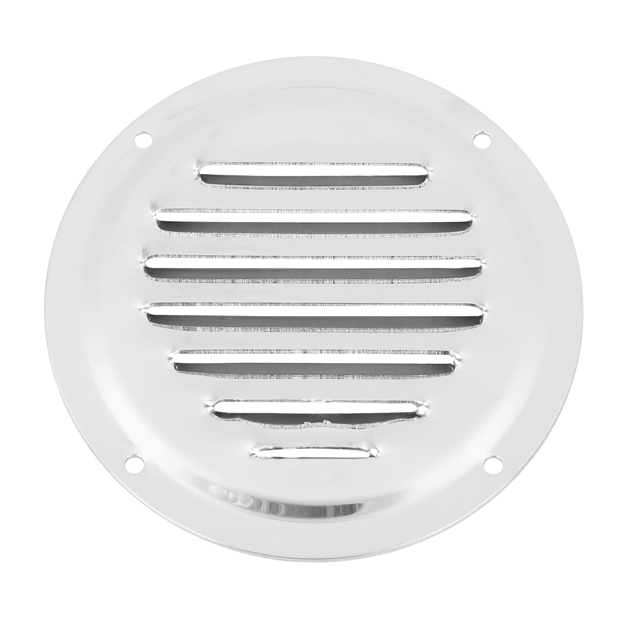 Unique Bargains 2pk 5 Inch Round Marine Boat Louvered Ventilation Vent Venting Panel Cover