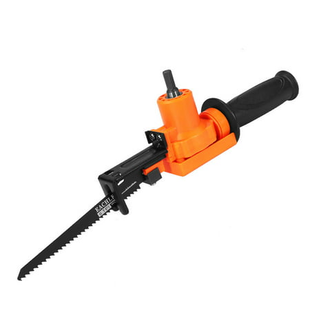 Reciprocating Home Saw Attachment Electric Drill Into For Wood Metal Cutting (Best Electric Saw For Cutting Wood)