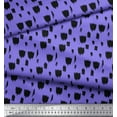 thumbnail image 3 of Soimoi Purple Rayon Fabric Brush Stroke Abstract Print Fabric by the Yard 56 Inch Wide, 3 of 3