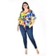thumbnail image 5 of Blusa Con Moño Roman Fashion Tallas Extras 1832 Multicolor 36, 5 of 7